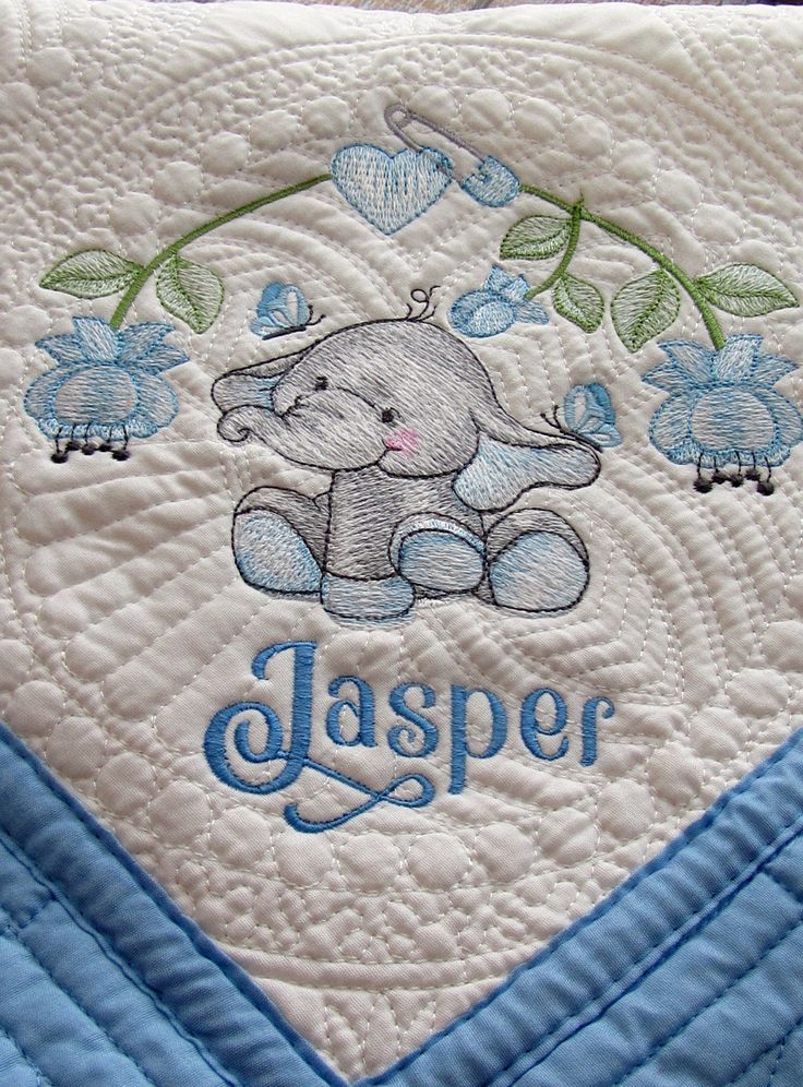 Custom Embroidered Blanket