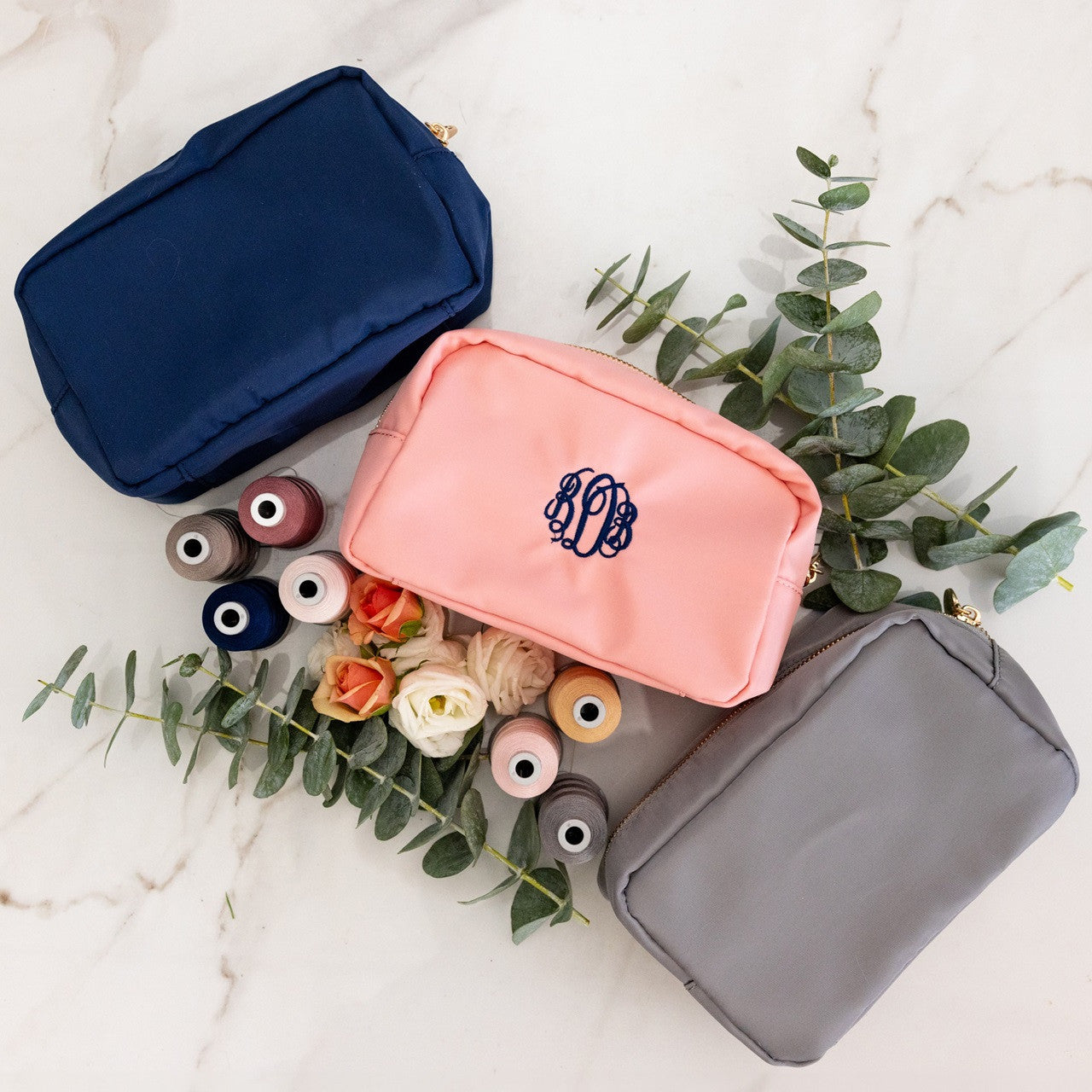 Custom Embroidered Makeup Bag